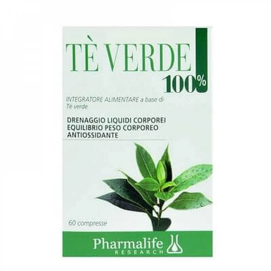 Thé vert 100% Complément alimentaire 60cpr