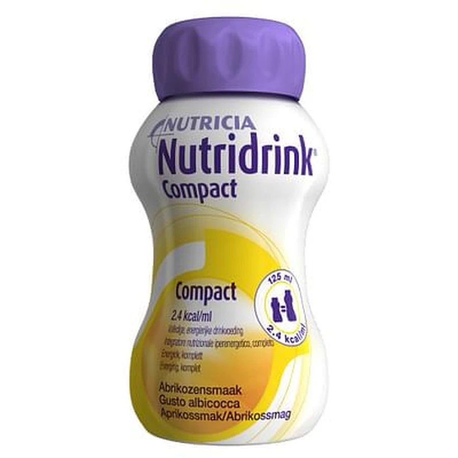 Nutridrink Kompakt Aprikose 4x125 Ml