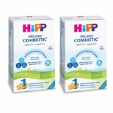Starter milk formula Organic Combiotic 1, +0 months, 2x300 g, Hipp