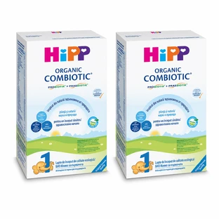 Starter milk formula Organic Combiotic 1, +0 months, 2x300 g, Hipp