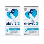 Elevit 2, Multivitamins for Pregnancy - 2nd and 3rd Trimester of Pregnancy, 2x30 capsules, Bayer