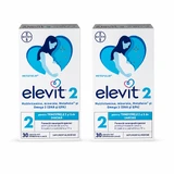 Elevit 2, Multivitamins for Pregnancy - 2nd and 3rd Trimester of Pregnancy, 2x30 capsules, Bayer
