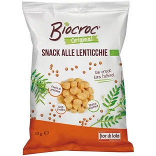 SNACKS DE LENTEJAS BIOCROC 50G