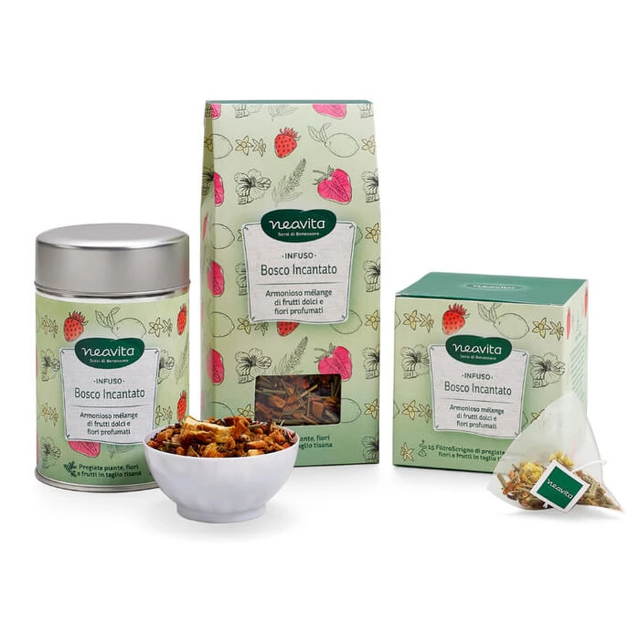 SILVER TIN ENCHANTED FOREST