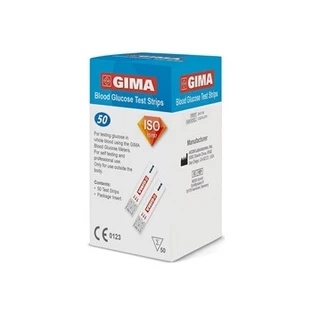 GIMA Blutzuckerstreifen 50 Stk.