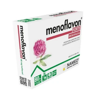 Menoflavon Forte 30 Cápsulas Isoflavonas Trébol Rojo Menopausia Sin Gluten