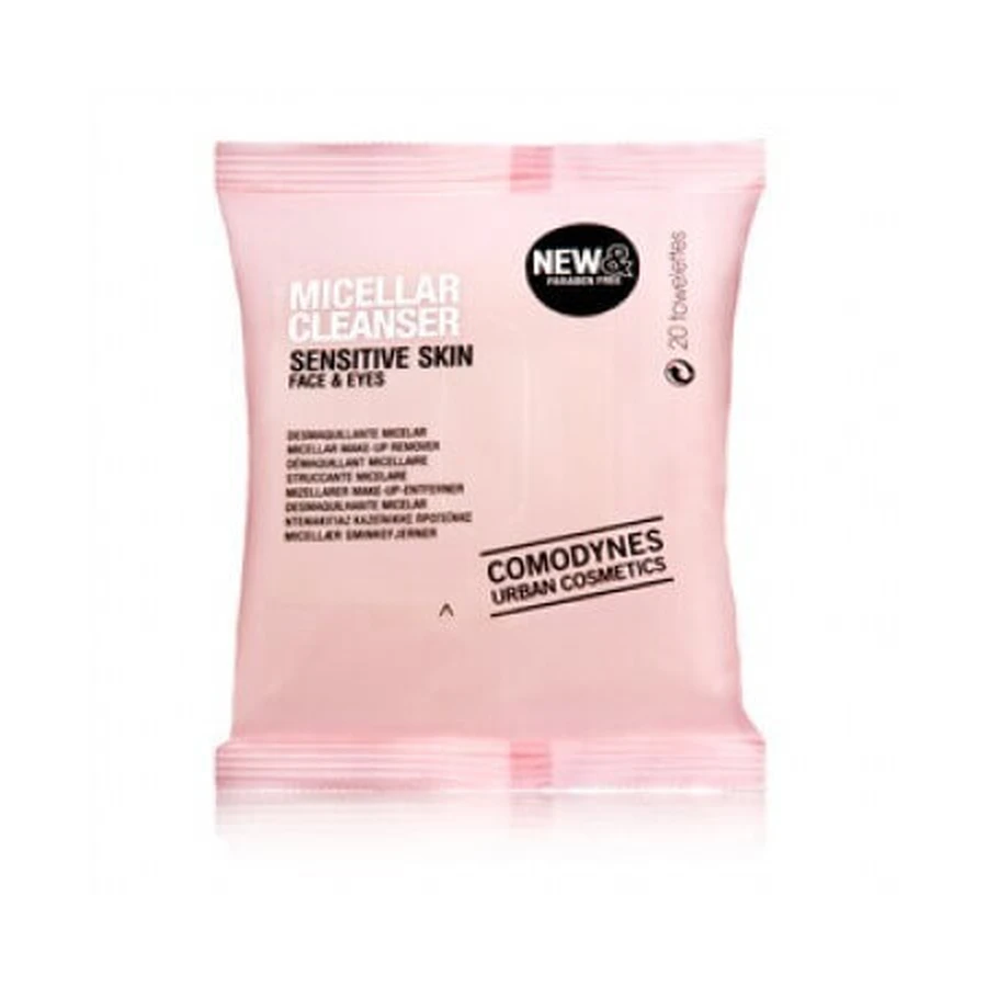 Micellar Cleanser Sensitive Skin Face - Eyes Wipes 20 Pieces