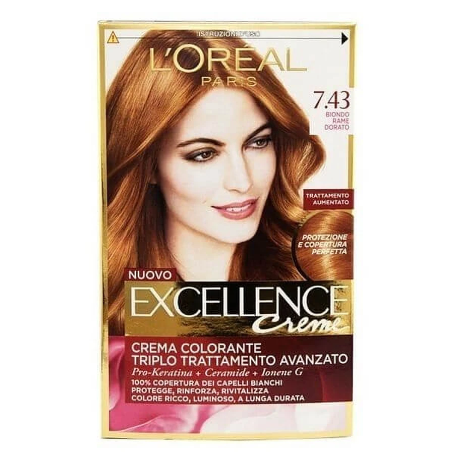 L'OREAL EXCELLENCE CREME 7.43 GOUD KOPER BLOND
