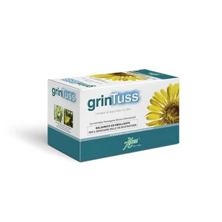 Grintuss Kräutertee mit Kräutern und Honig für Husten und Rachen 20 Filter