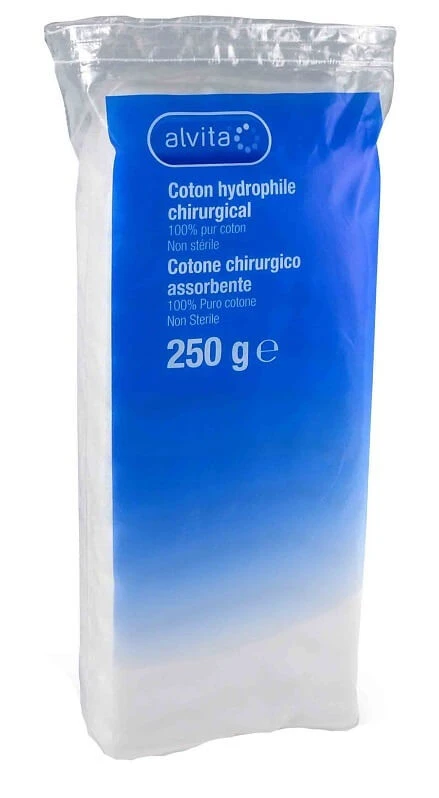 Alvita Cotton Chir Assorb 250g