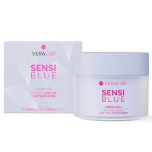 VeraLab Sensi Blue crema viso lenitiva e anti-rossore 50 ml