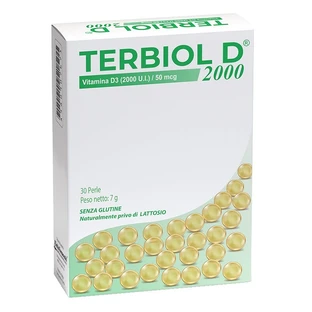 TERBIOL D 2000 30 Soft Gel Capsules