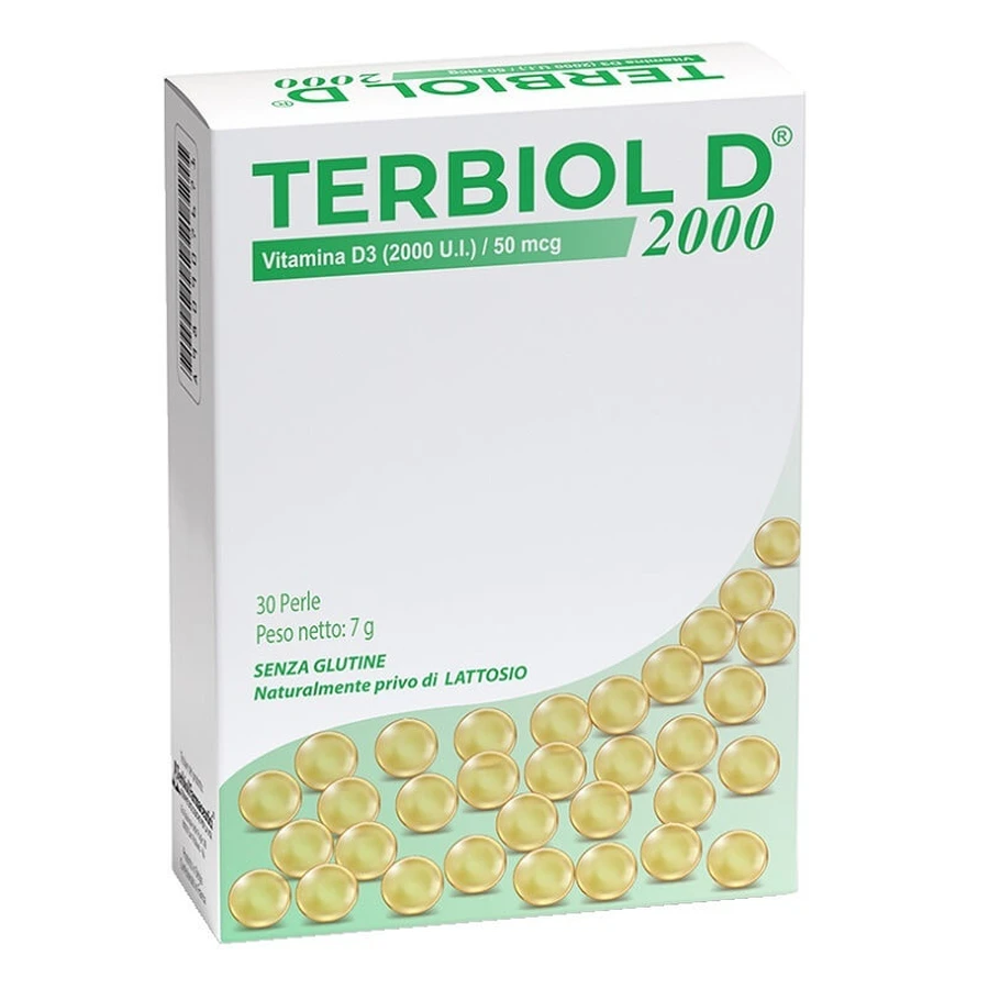 TERBIOL D 2000 30 Soft Gel Capsules