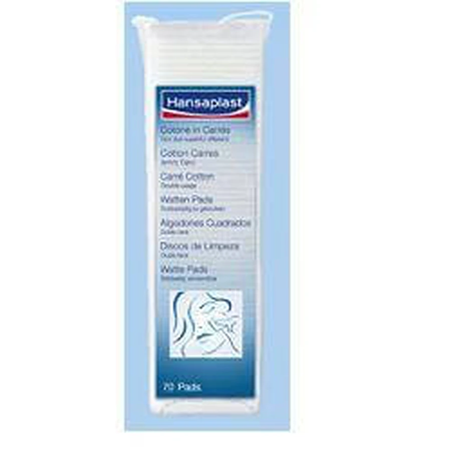 Hansaplast Cotton Carres 70 Piezas