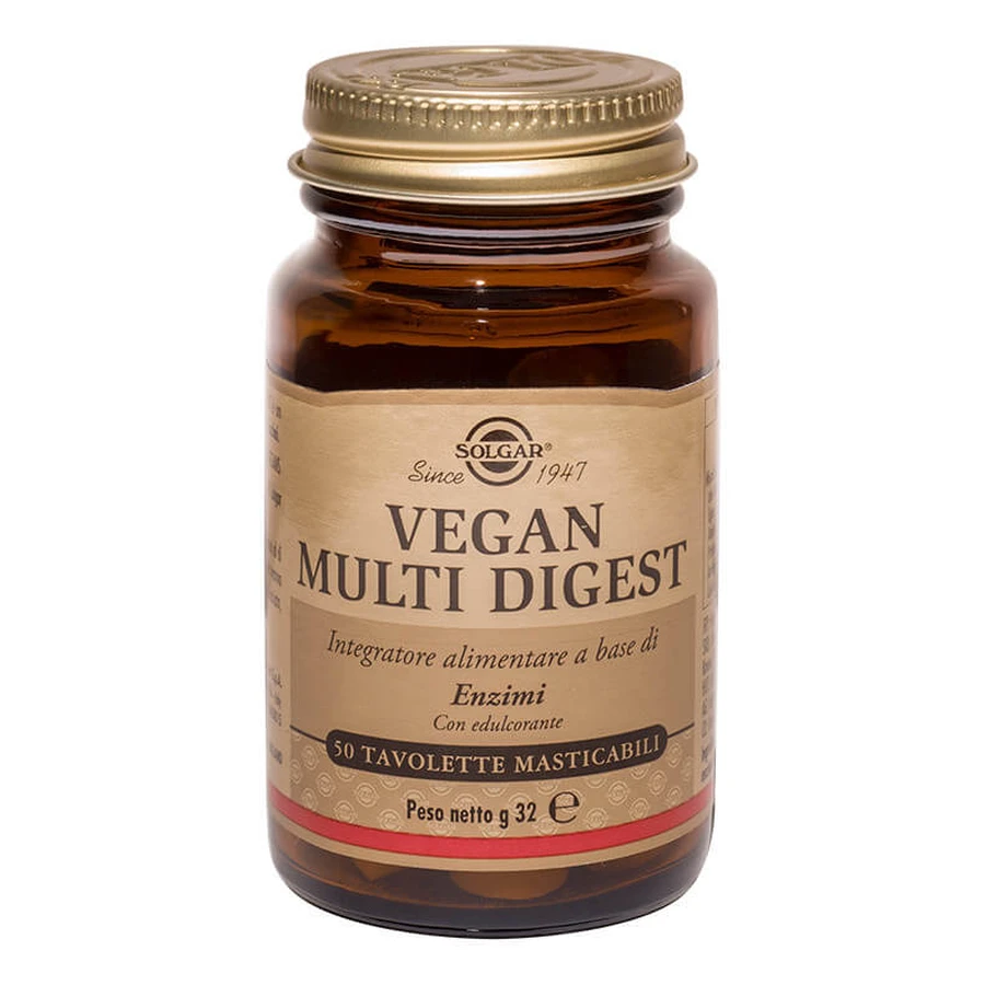 Solgar Vegan Multi Digest 50 Kauwtabletten