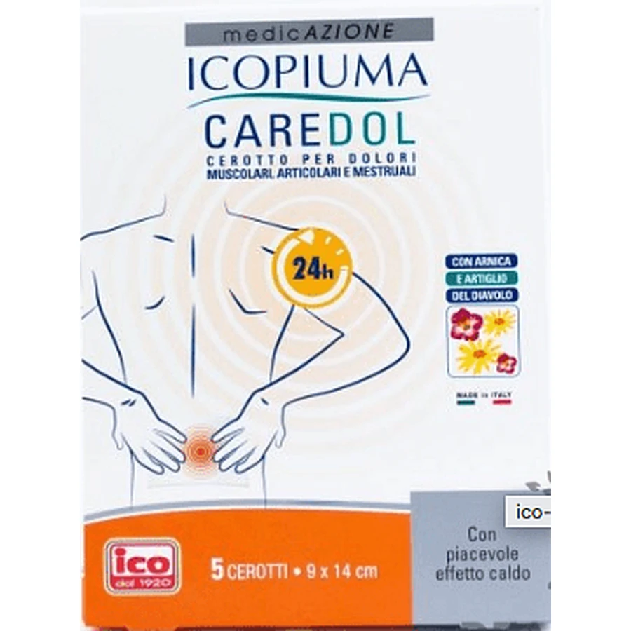 Icopiuma Caredol Dol Rectangular Plaster 5 Pieces