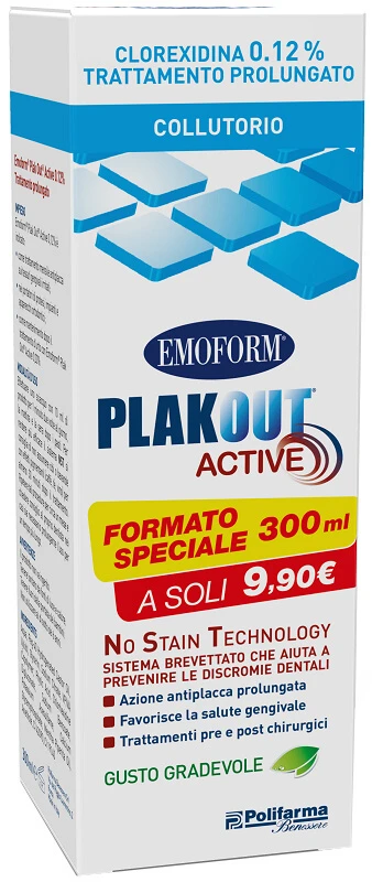 PLAK OUT Act.Coll.0.12% 300ml