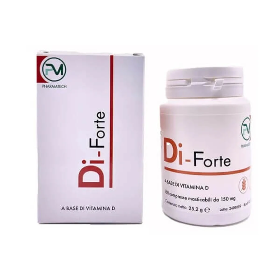 Di-Forte chewable vitamin D supplement - 168 tablets