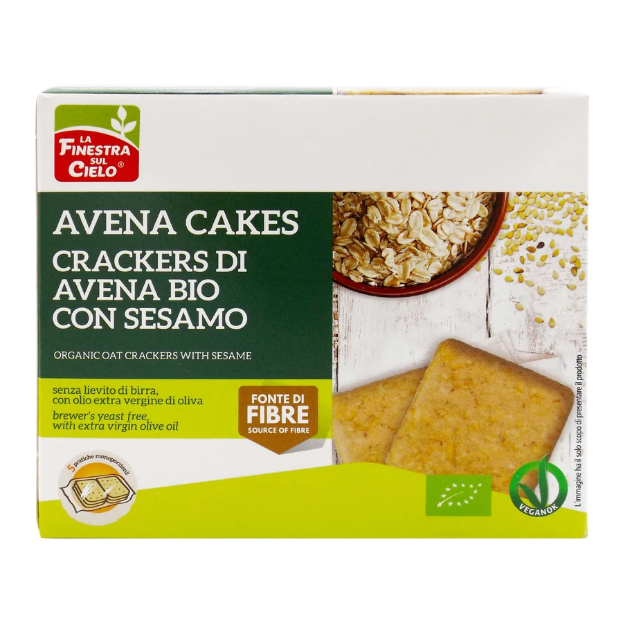 FsC Crackers Oats+Sesame 250g