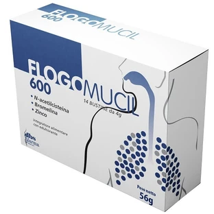 Flogomucil 600 Dietary Supplement 14 Sachets