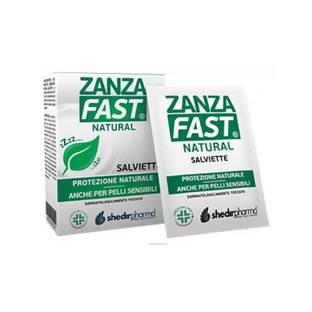 Zanzafast Natural Salviet 10 Pièces