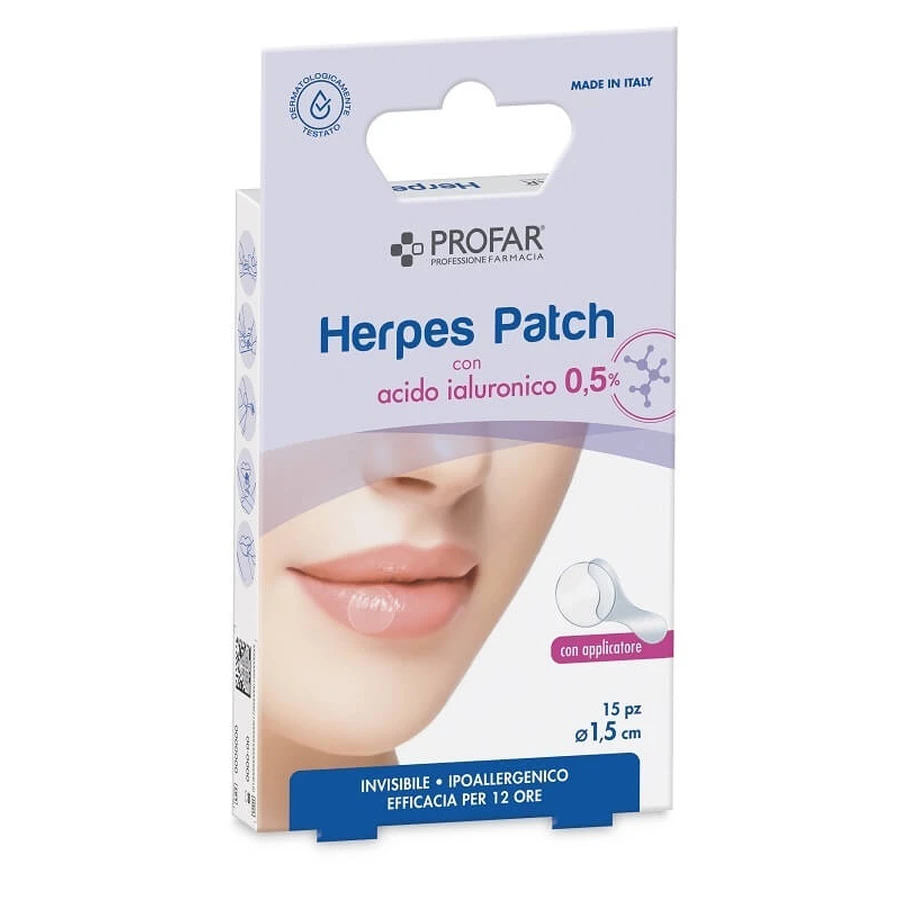 PROFAR HERPES PARCHE HYALURON15P