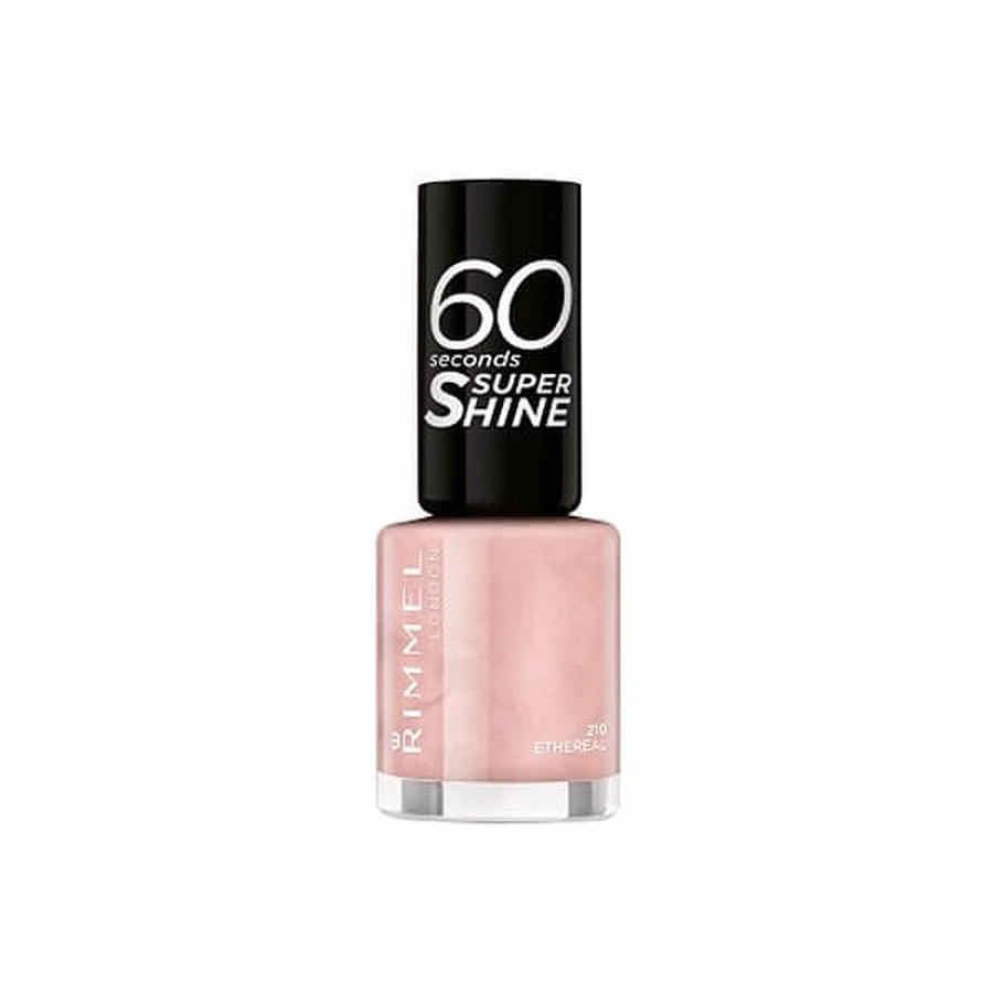 RIMMEL NAIL POLISH 60' NEW 210 ETHERAL