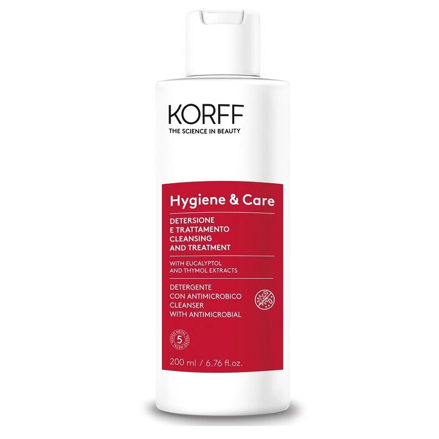 KORFF GEL DET ANTIMICROB 200ML