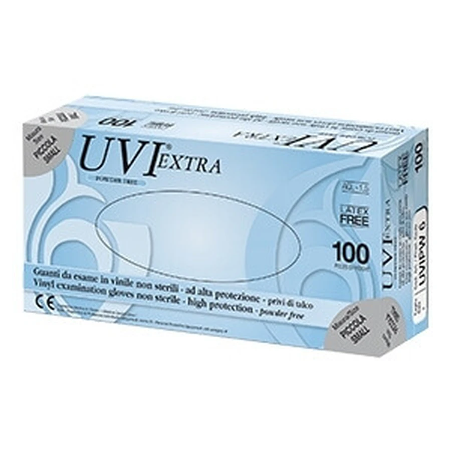 VINYL GLOVE UVIPW 7 100PCS