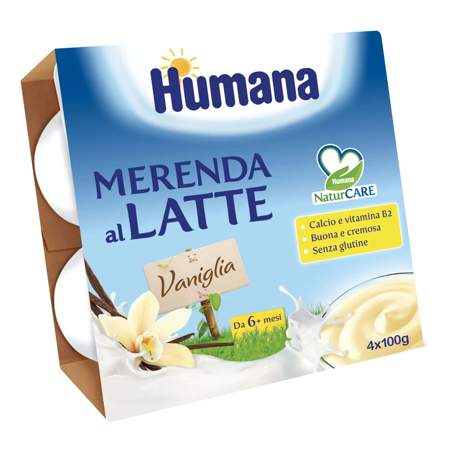 HUMANA Mer.Vanille 4x100g