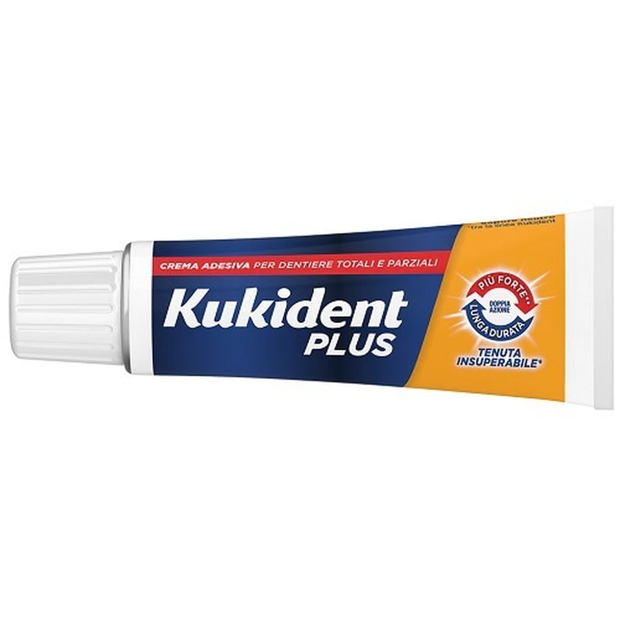 Kukident Plus Double Action Adhesive Toothpaste 65g Neutral Flavor