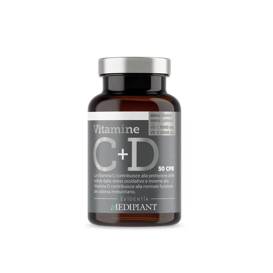 Vitaminen C+D Mediplant 50 tabletten