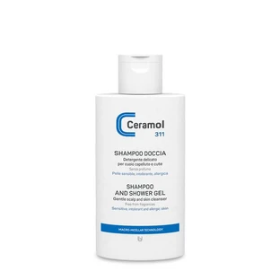 Ceramol 200ml Shampooing douche pour peau sensible