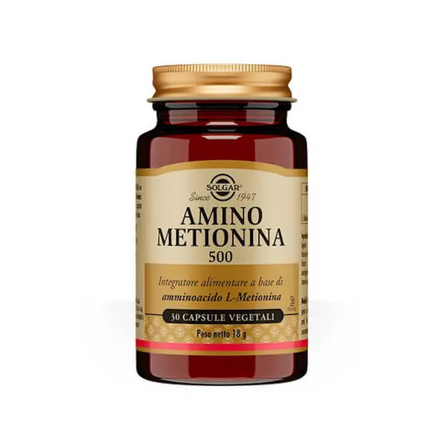 Amino Methionine 500 30 Capsules Végétales