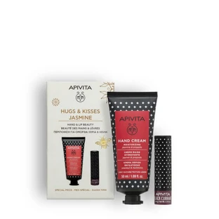 Apivita promo geschenkverpakking Hugs & Kisses Jasmine 2 stuks