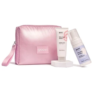 Goovi Goovilicious Kit mit Reinigungsmousse und Gesichtspeeling