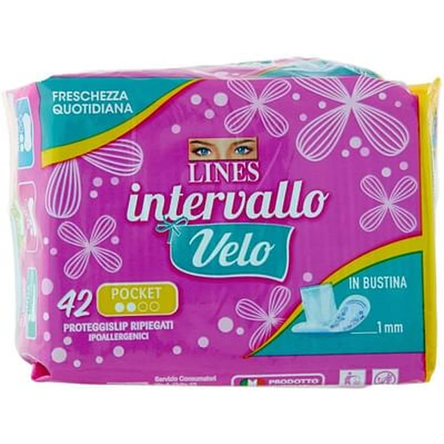 Líneas Intervallo Folded Veil Calzoncillos 42 Piezas Cupón