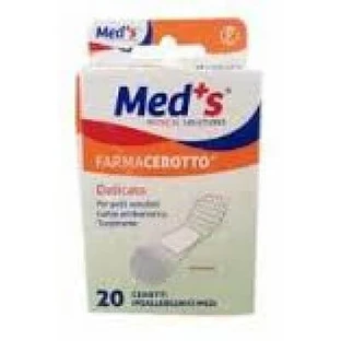 Meds Strips Pflaster Delicate Nonwoven Medium 20 Stück