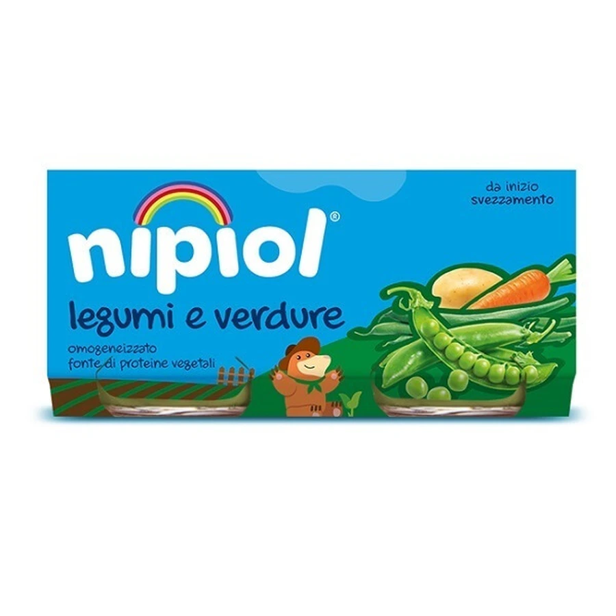 OMO NIPIOL Legumes&amp;Verd.2x80g