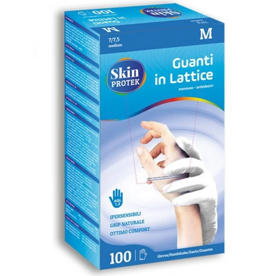 Skin Protek Glove Latt Mon M