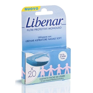 Libenar Neusaspirator Zachte Filters 20 Stuks