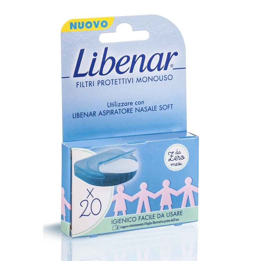 Libenar Neusaspirator Zachte Filters 20 Stuks