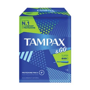 TAMPAX&GO Super 18pcs