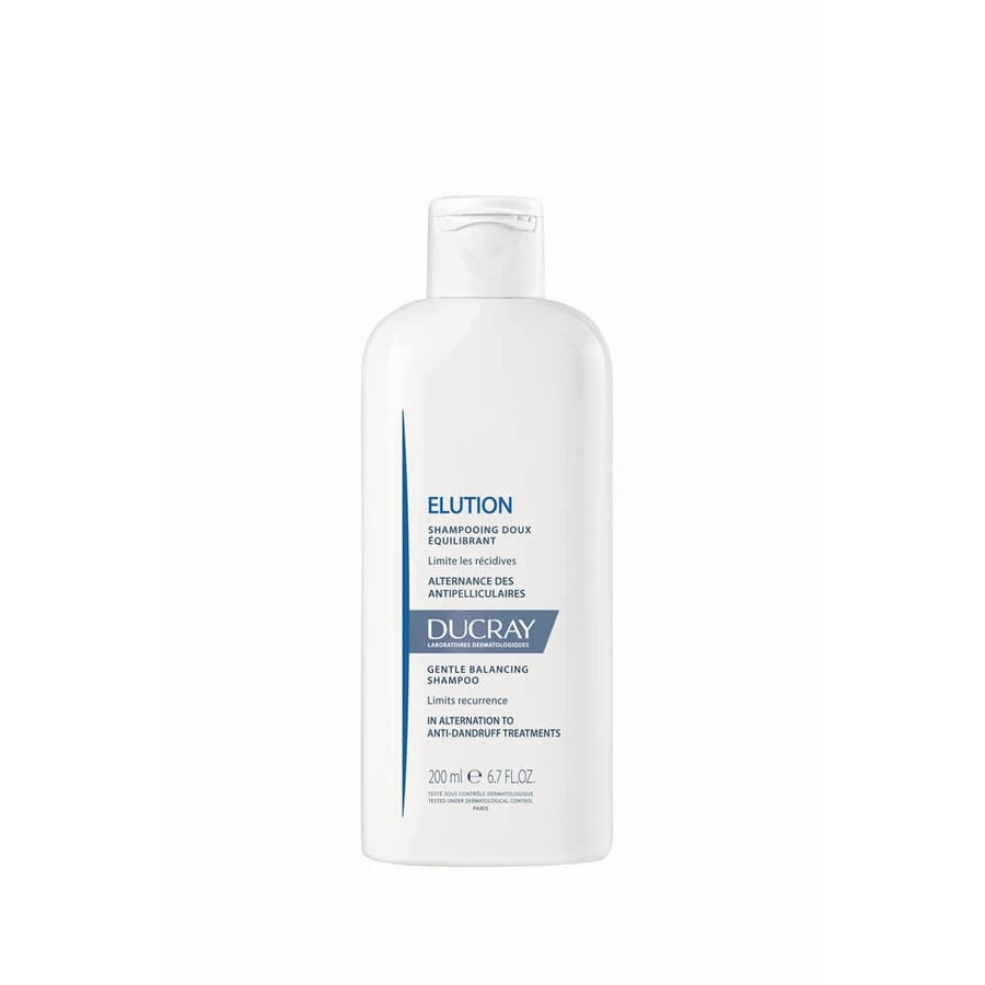 Ducray Elution Milde Balancerende Antiroosshampoo 200ml Biologisch afbreekbare formule