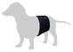 FLAMINGO HOND MUTANDINE BAND MANNEN 49x14 CM