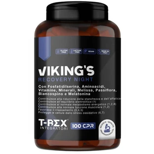 Suplemento T-Rex Viking's Recovery Night 100 comprimidos