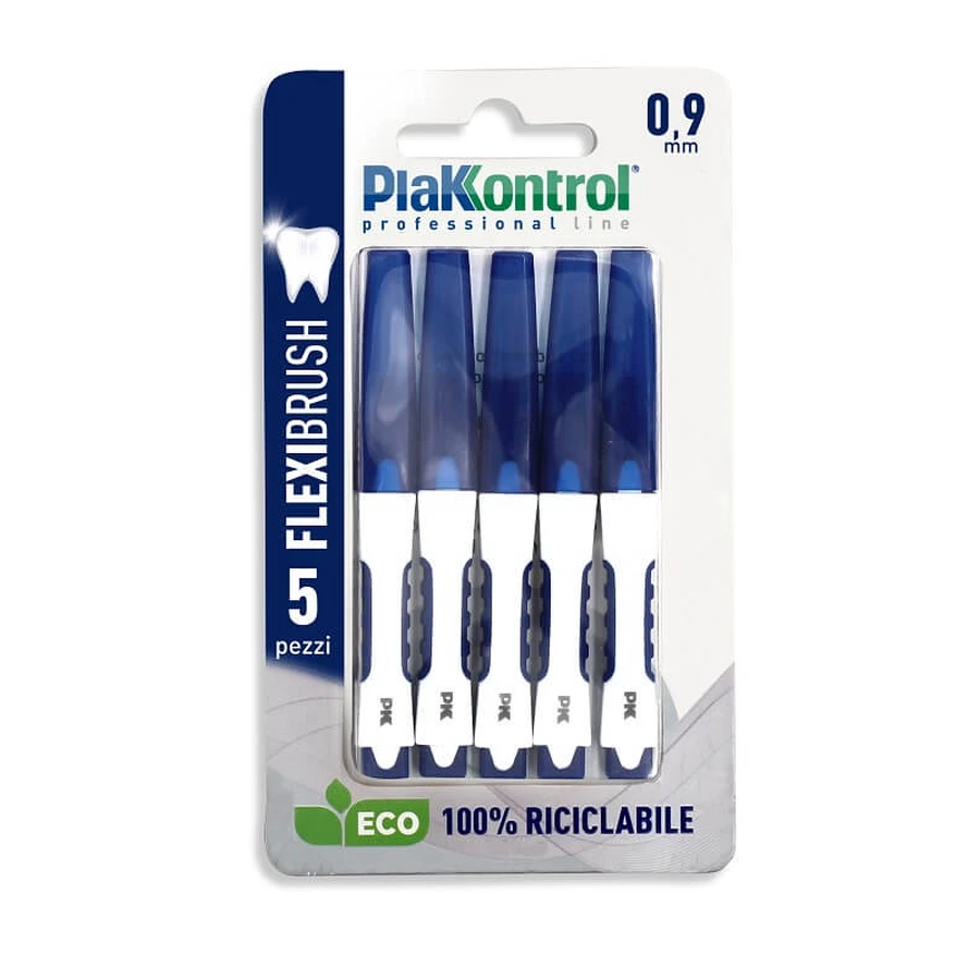 PLAKKONTROL FLEXIBRUSH 0.9 5PCS