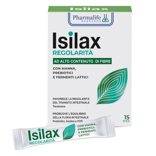 Isilax Intestinal Regularity with Lactic Ferments and Fiber 15 Sticks