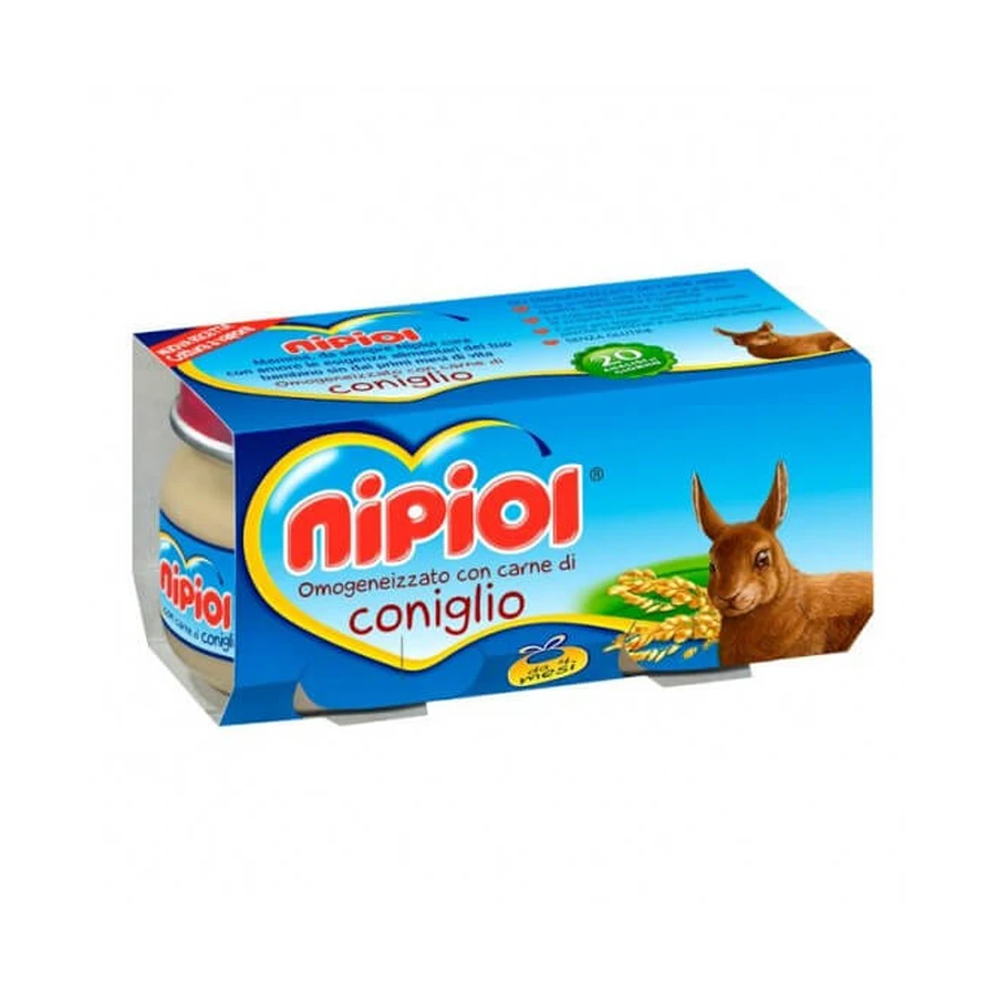 Nipiol Omog Rabbit 80g 2pcs