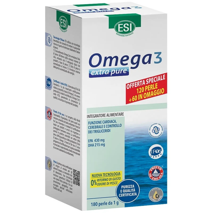 ESI OMEGA3 EX-PURE 120+60Perlas